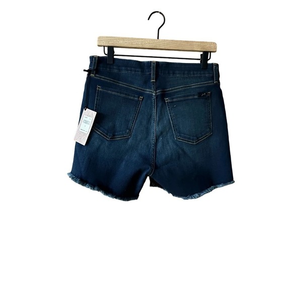 Jen7 from Seven For All Mankind Raw Hem Denim Shorts Women’s Size 8 - Picture 9 of 9